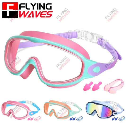 Colorful Kids Swim Goggles